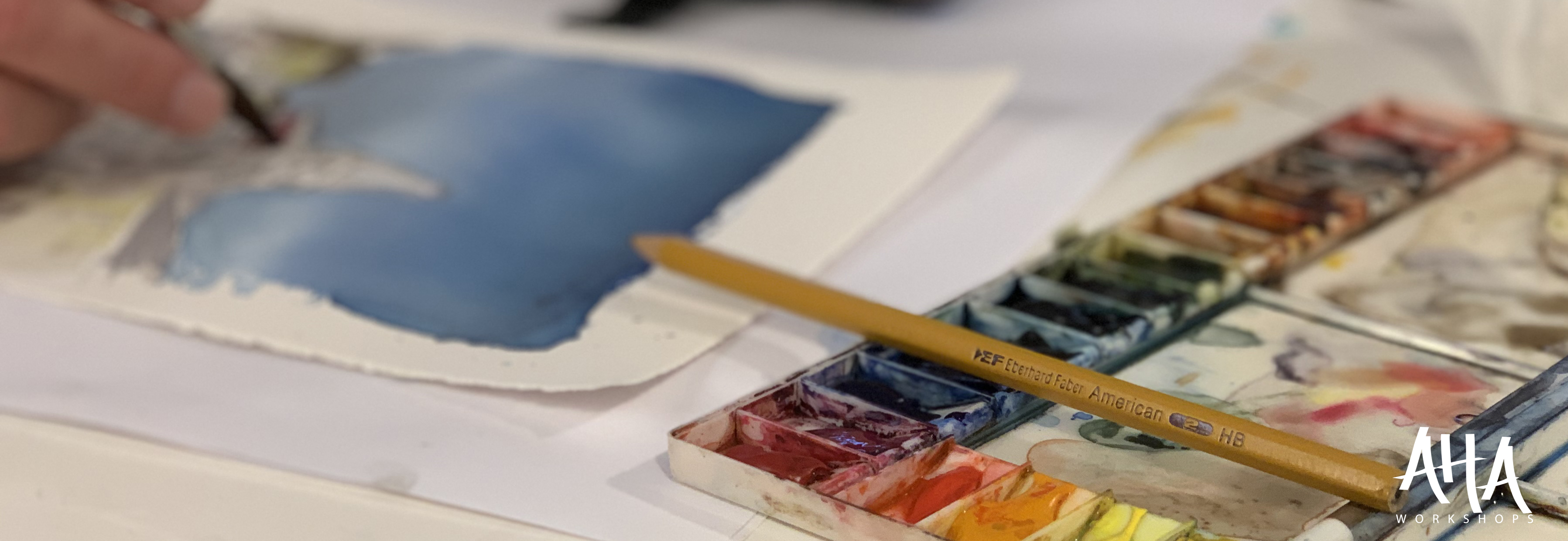 Akvarell veckokurs i Åstorp